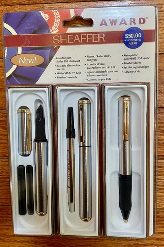 Vtg unopened sheaffer award - vtg,